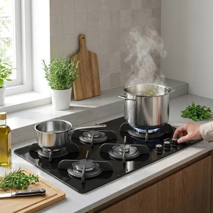 اجاق گاز صفحه ای شیشه ای کن مدل IG - 8510
