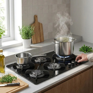 اجاق گاز صفحه ای شیشه ای کن مدل IG - 8510
